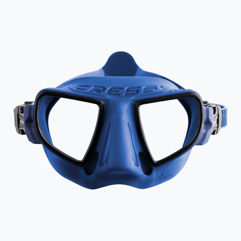 Маска для пірнання Cressi Atom blue metal/black 2