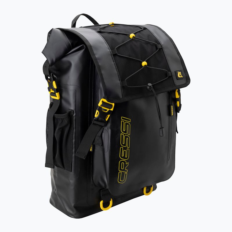 Сухий рюкзак Cressi Venom 30 л чорний/жовтий