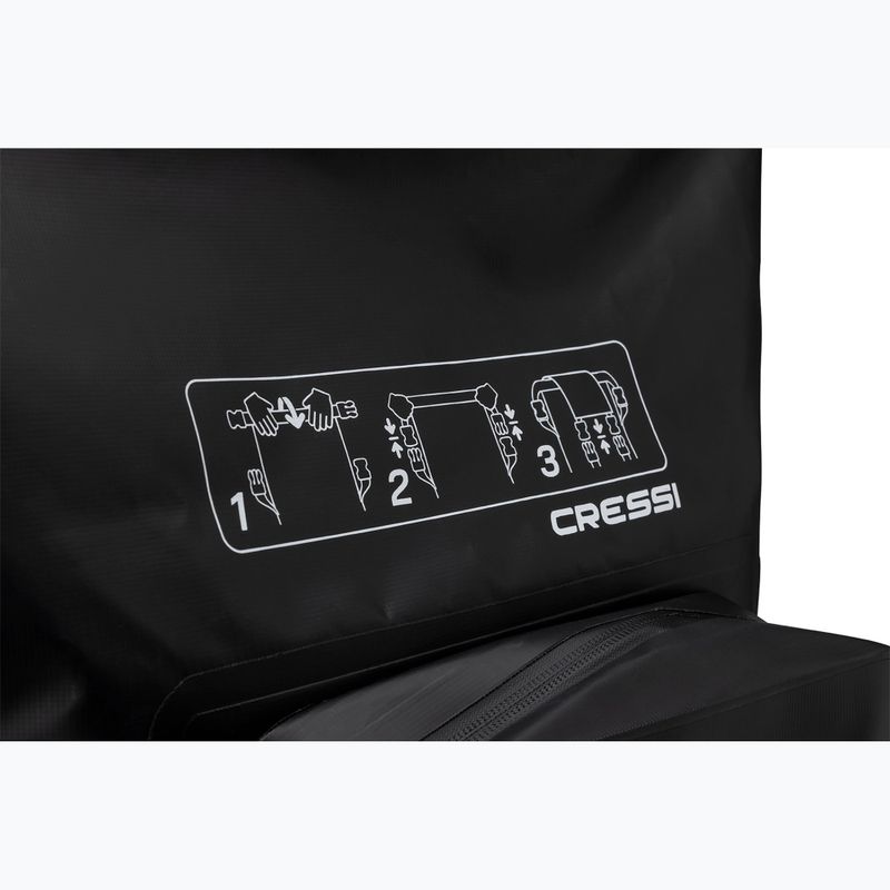 Сухий рюкзак Cressi Venom 30 л чорний/жовтий 7