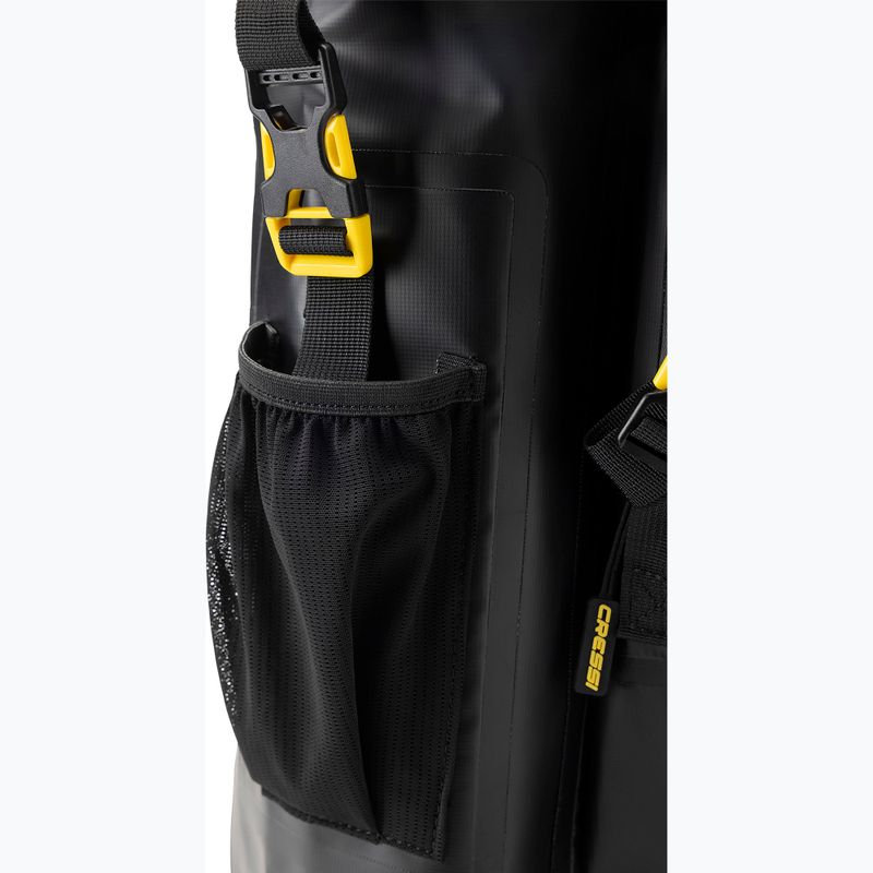 Сухий рюкзак Cressi Venom 30 л чорний/жовтий 10