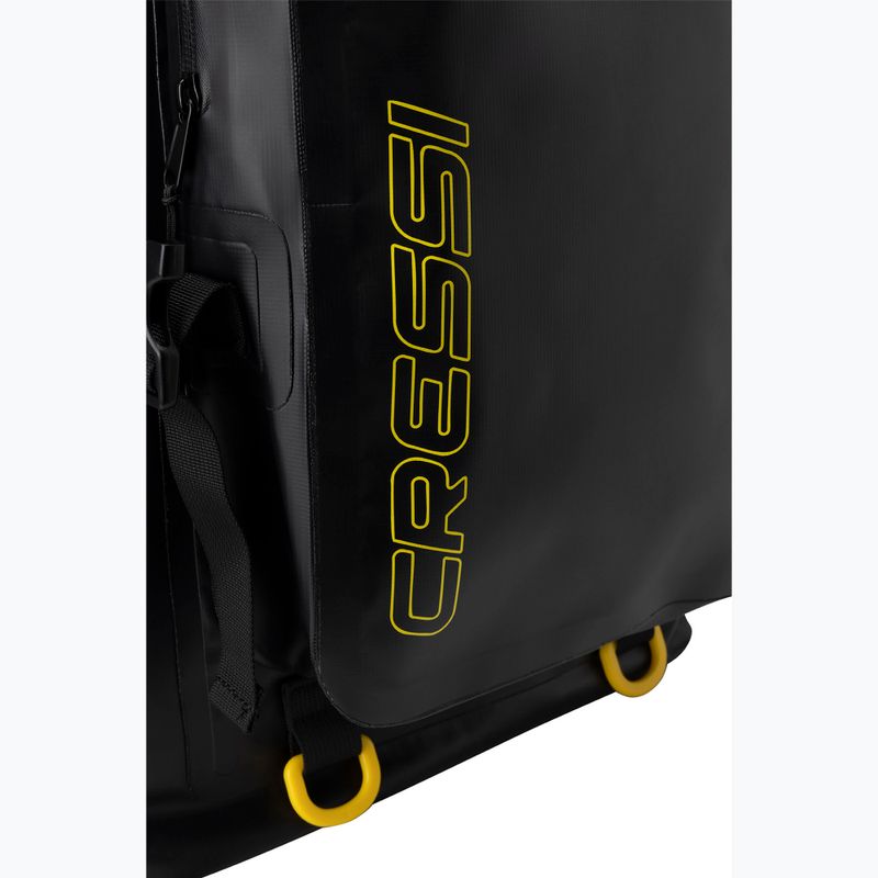 Сухий рюкзак Cressi Venom 30 л чорний/жовтий 12