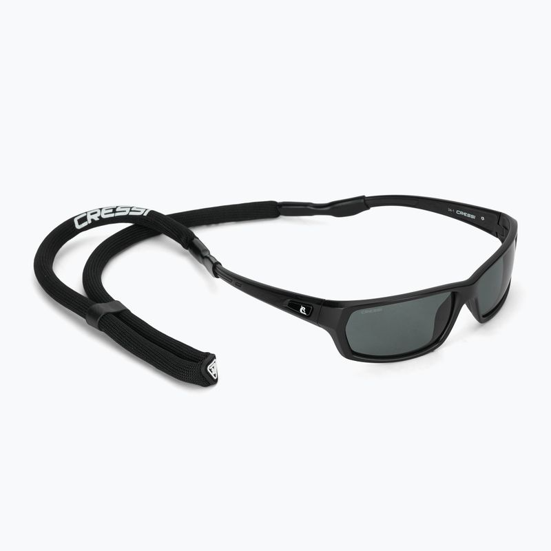 Окуляри сонцезахисні Cressi Bill black/black smoked