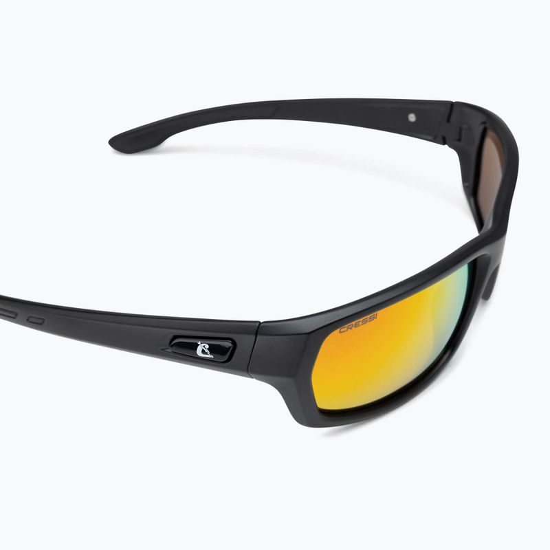 Окуляри сонцезахисні Cressi Bill black/orange mirrored 3