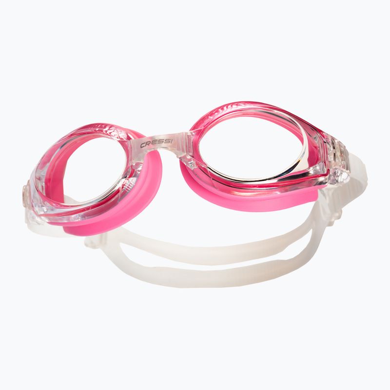 Окуляри для плавання Cressi Nuoto 3.0 pink/clear 2