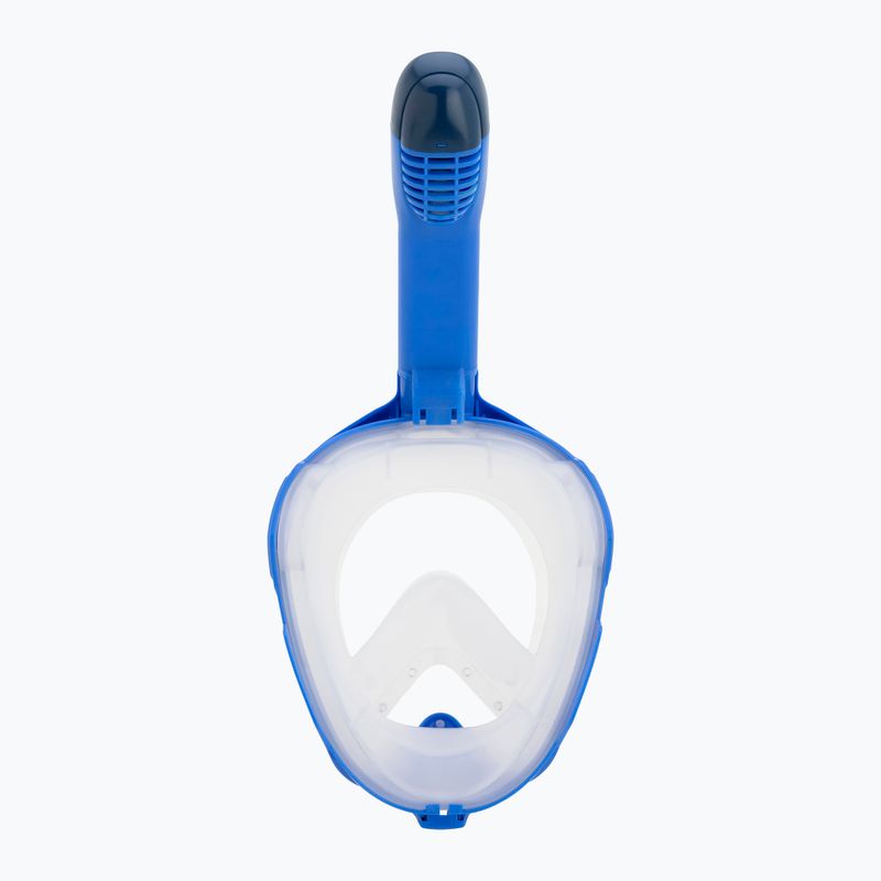 Маска повнолицьова для снорклінгу Cressi Java Full Face blue/blue navy 4