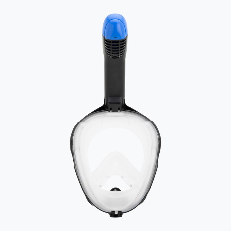 Маска повнолицьова для снорклінгу Cressi Java Full Face black/blue 4