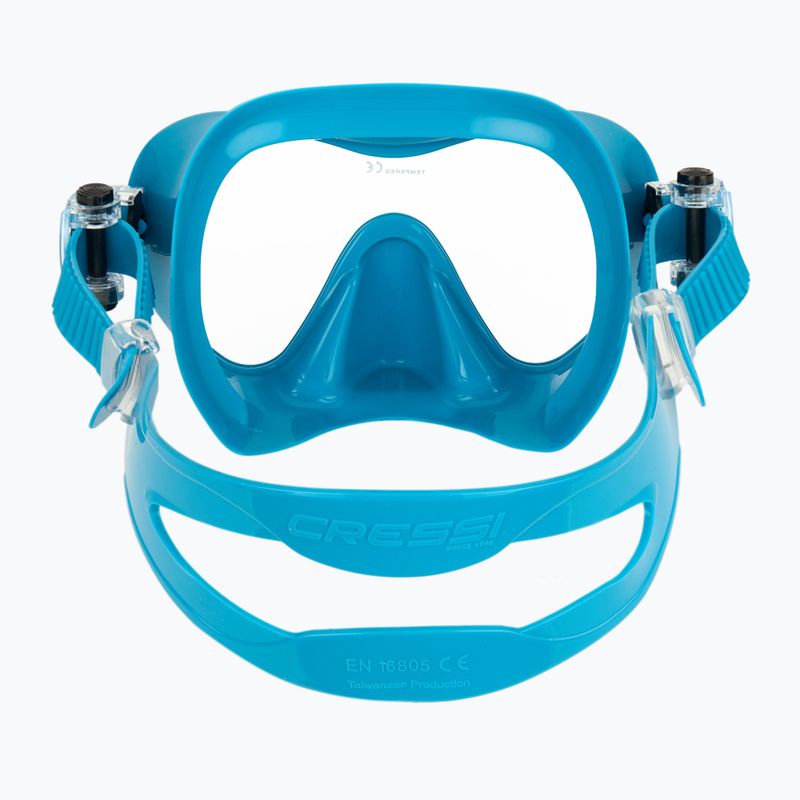 Маска для пірнання Cressi F1 Small turquoise 4