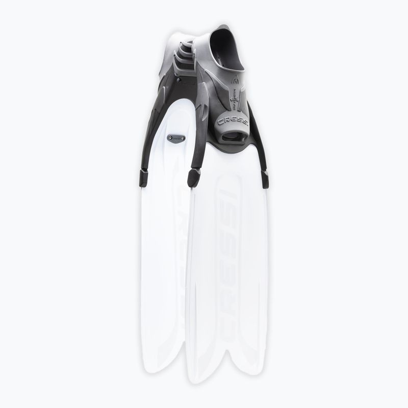 Ласти для пірнання Cressi Gara Turbo Flex white 2