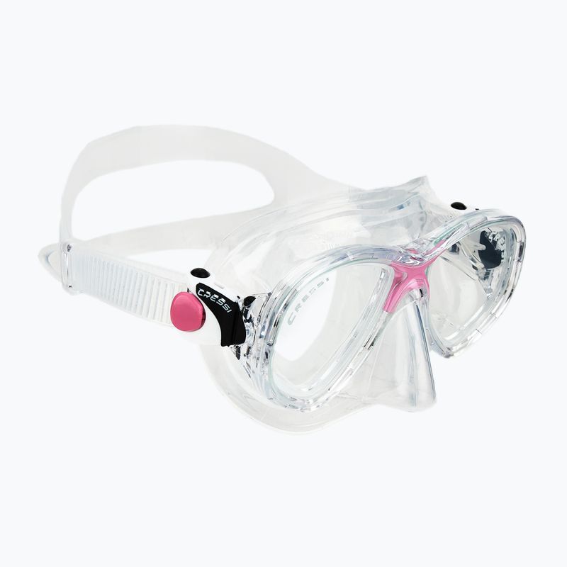 Набір для підводного плавання Cressi Marea + Seal Dry Jr clear/pink 2