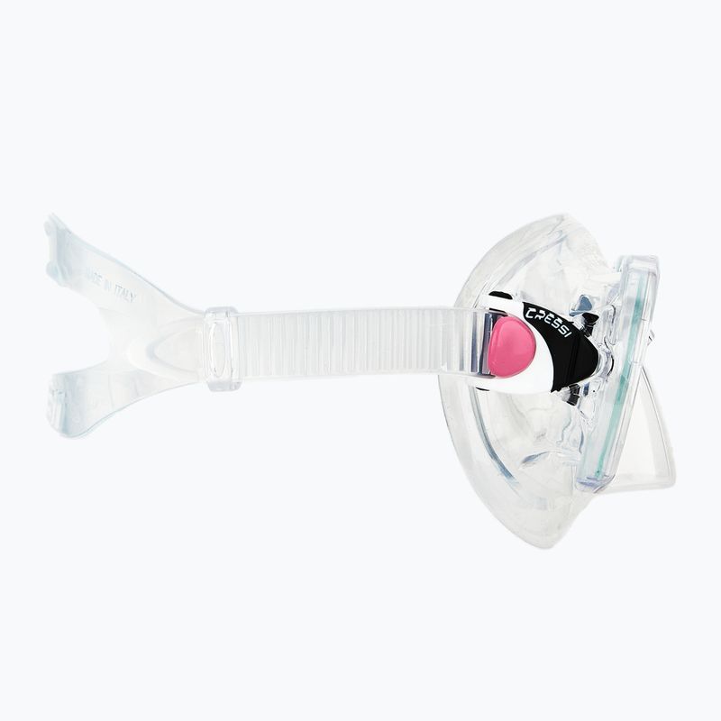 Набір для підводного плавання Cressi Marea + Seal Dry Jr clear/pink 5