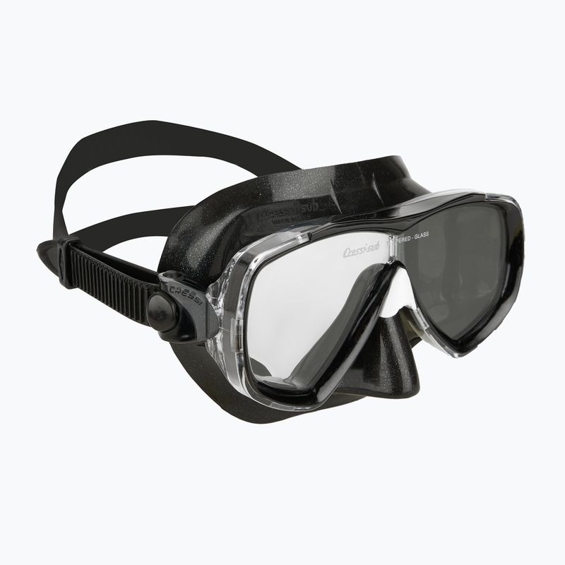 Набір для пірнання Cressi Estrella + Seal Dry black/black 2
