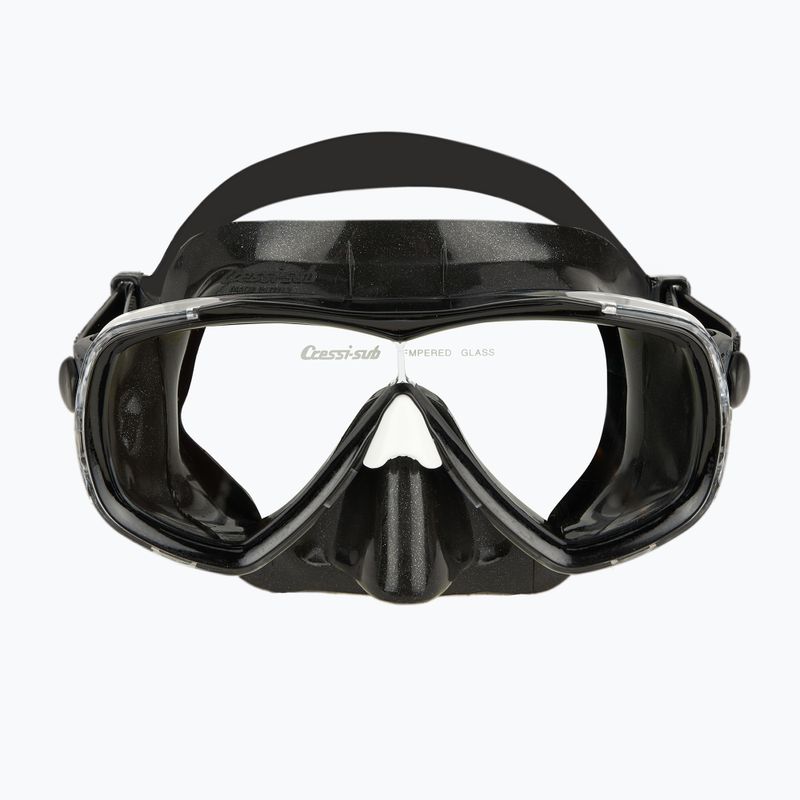 Набір для пірнання Cressi Estrella + Seal Dry black/black 4