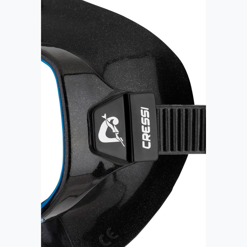 Маска для пірнання Cressi Perla black/blue 4