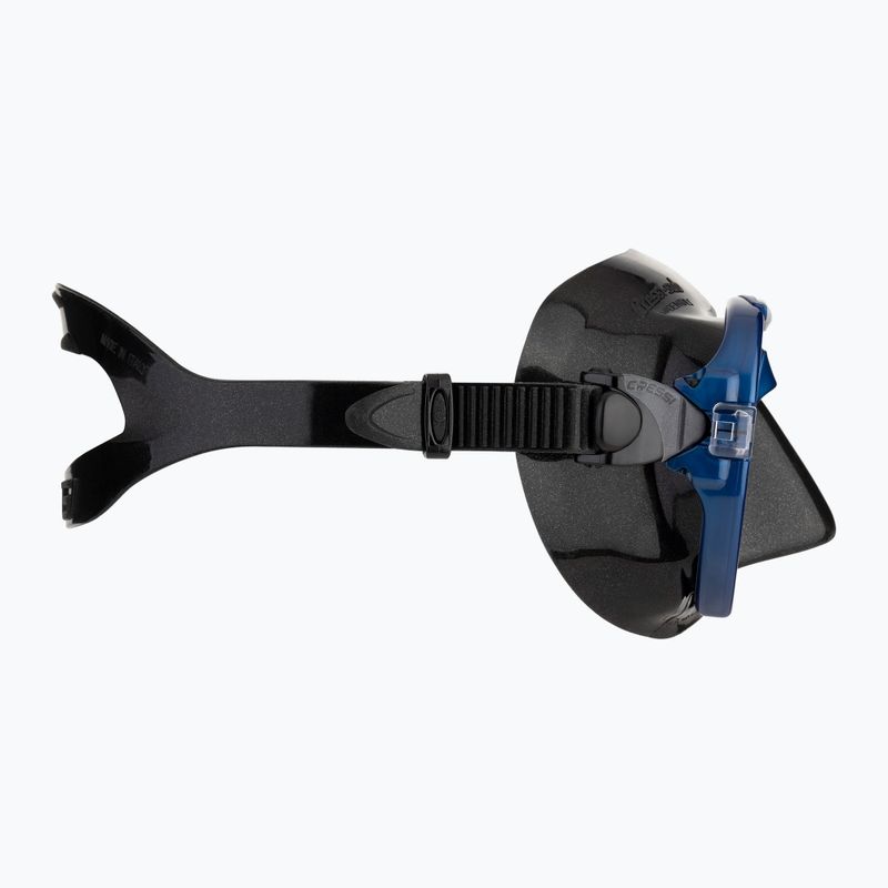 Маска для пірнання Cressi Ocean black/blue 3