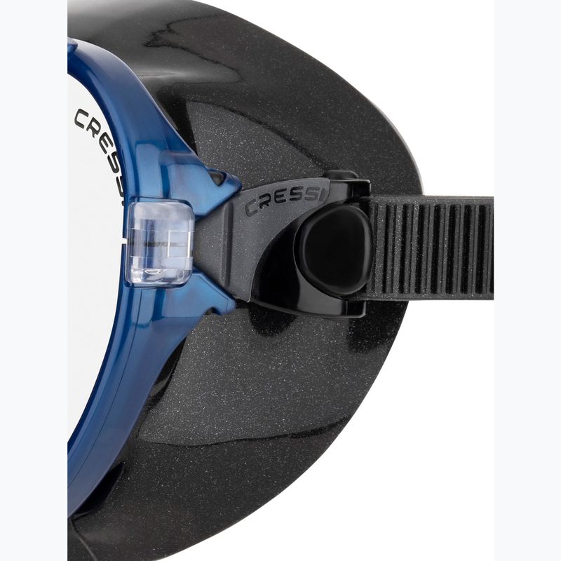 Маска для пірнання Cressi Ocean black/blue 4