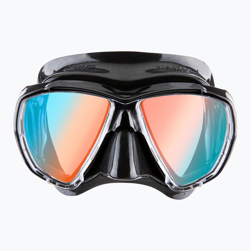 Маска для пірнання Cressi Big Eyes blue/orange/clear/azure 2