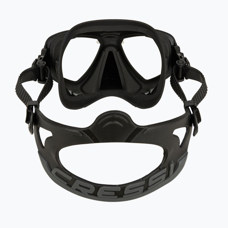 Маска для пірнання Cressi Prisma UV yellow/blue 4