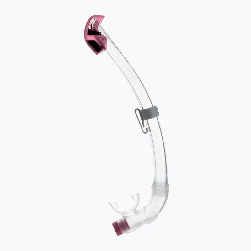 Трубка для пірнання дитяча Cressi Seal Dry clear/pink