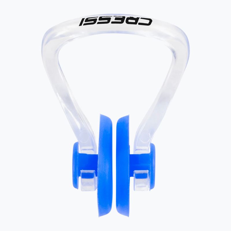 Cressi Aqua Kit Беруші + затискач для носа синій 2
