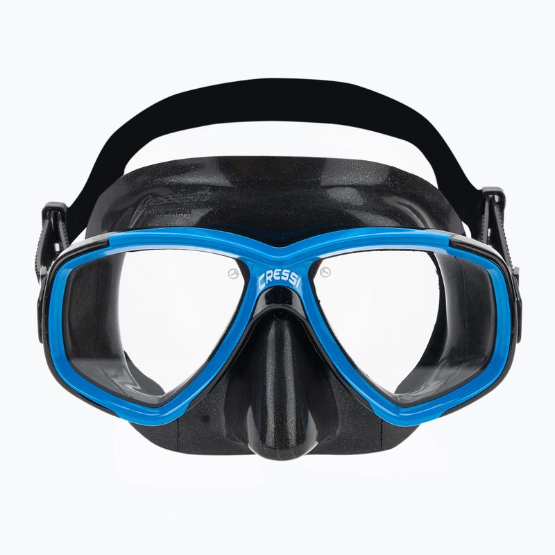 Набір для пірнання Cressi Perla + Mexico black/blue 3