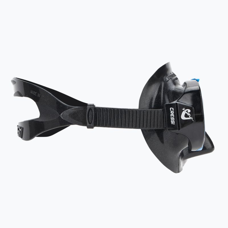 Набір для пірнання Cressi Perla + Mexico black/blue 4