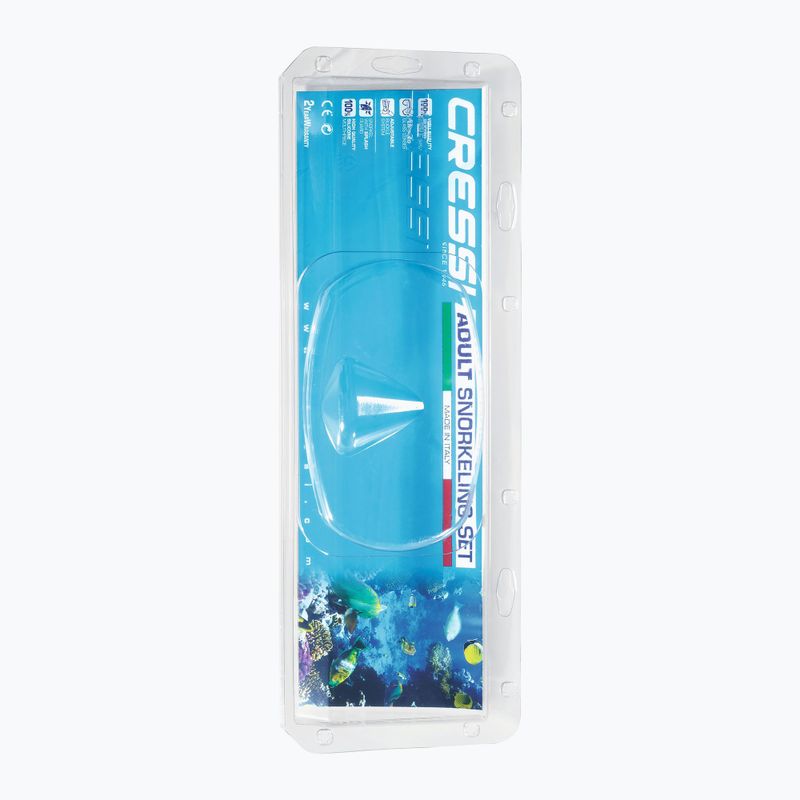 Набір для пірнання Cressi Perla + Mexico black/blue 10