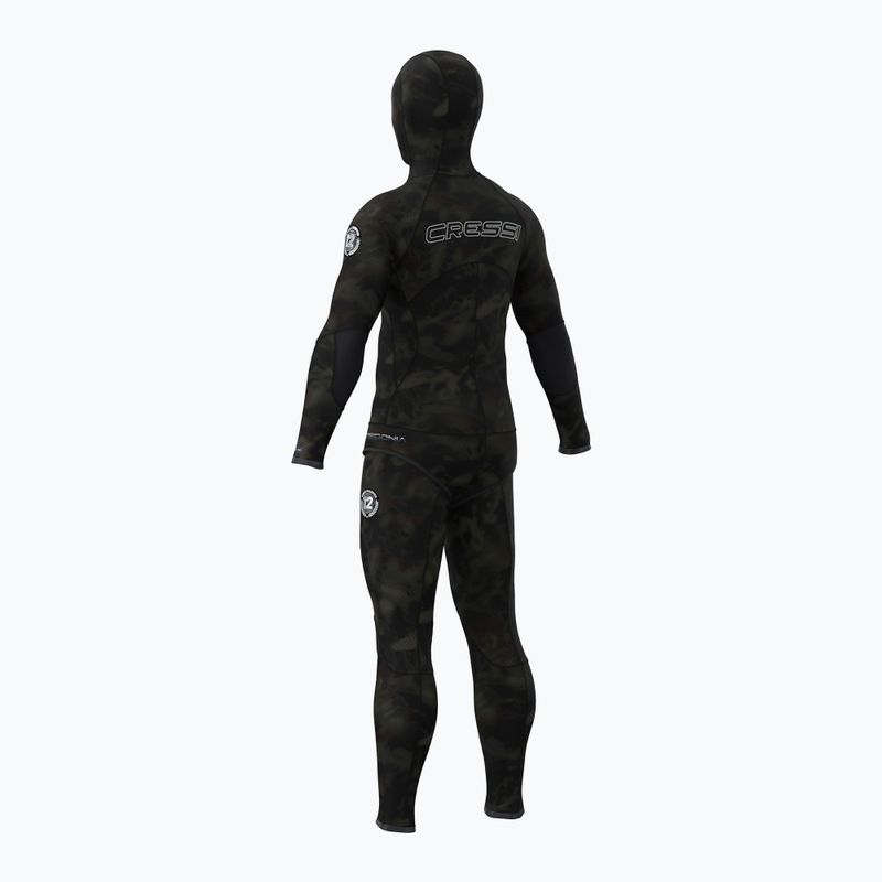 Роздільний гідрокостюм для пірнання Cressi Posidonia 5мм camouflage 3