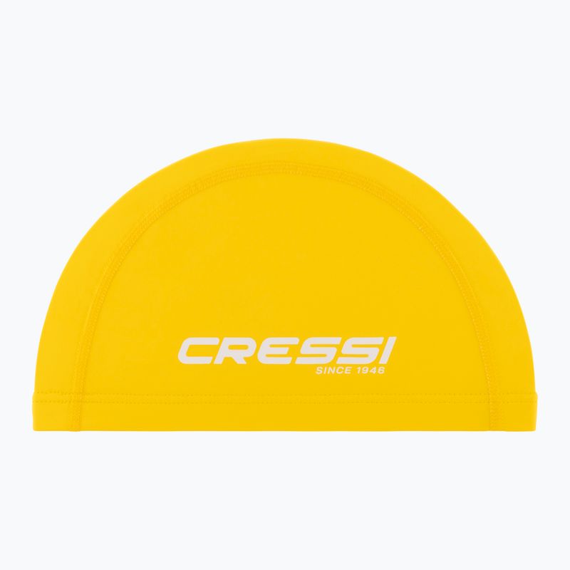 Шапочка Cressi Senna yellow/white