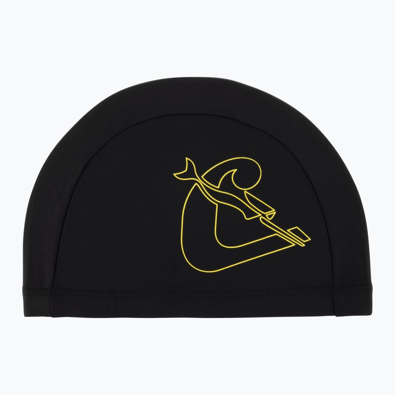 Шапочка для плавання Cressi Tago black/yellow 2