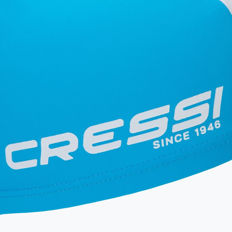 Шапочка для плавання дитяча Cressi Tago azure/white 3