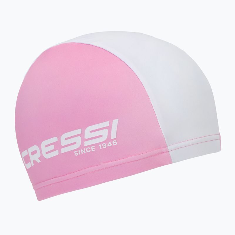 Шапочка для плавання дитяча Cressi Tago pink/white