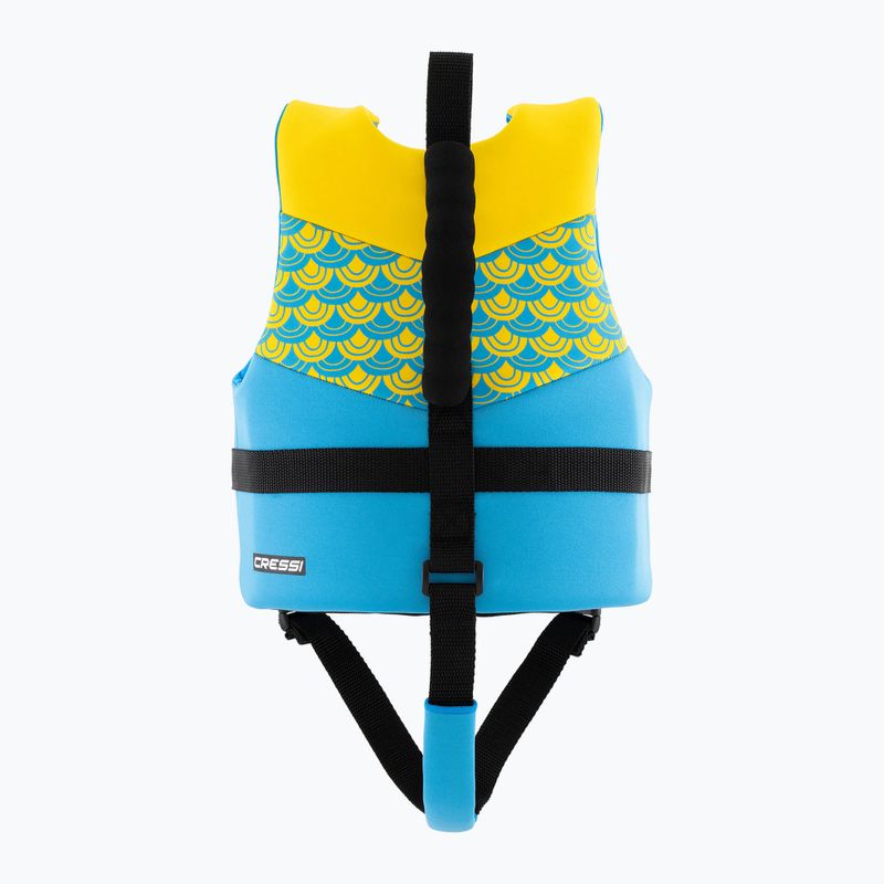 Дитячий рятувальний жилет Cressi Froggy azure/yellow 2
