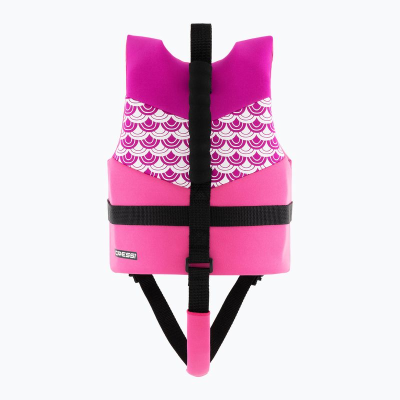 Жилет страхувальний дитячий Cressi Froggy pink/lilac 2