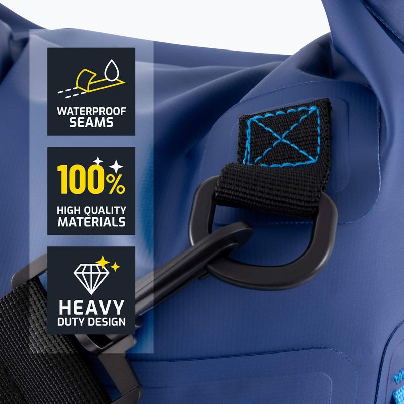 Мішок водонепроникний Cressi Ocelot Dry Bag 10 л blue/light blue 5