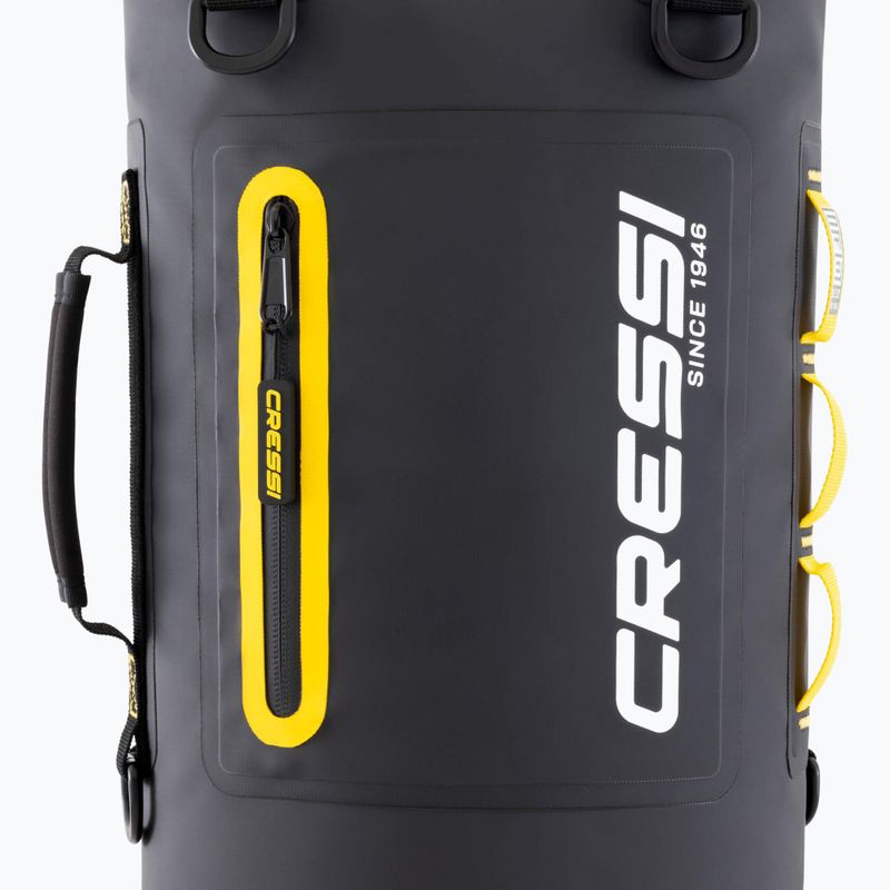 Мішок водонепроникний Cressi Ocelot Dry Bag 20 l black/yellow 3