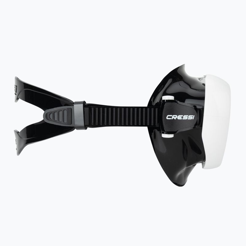 Маска для дайвінгу жіноча Cressi Honey 420 UV black/white/blue/orange 3