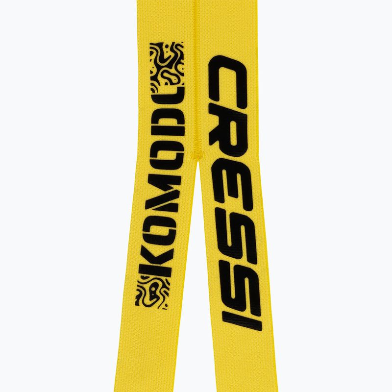 Маска повнолицева для снорклінгу Cressi Komodo Full Face black/yellow 6