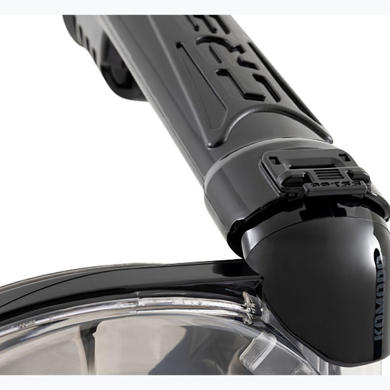 Маска повнолицева для снорклінгу Cressi Komodo Full Face black/black 6