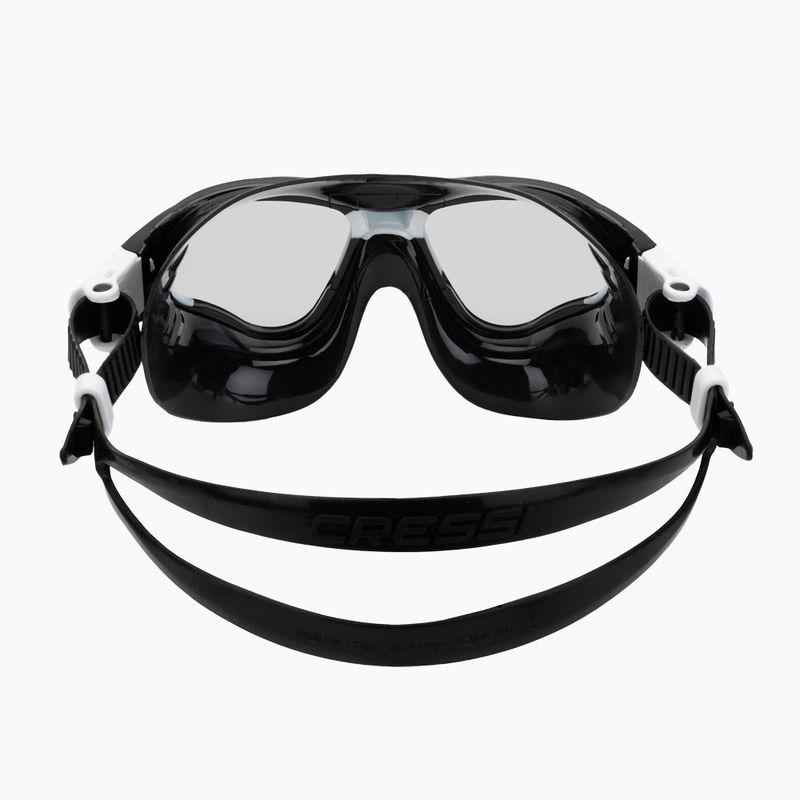 Маска для плавання Cressi Cobra black/black/white 4