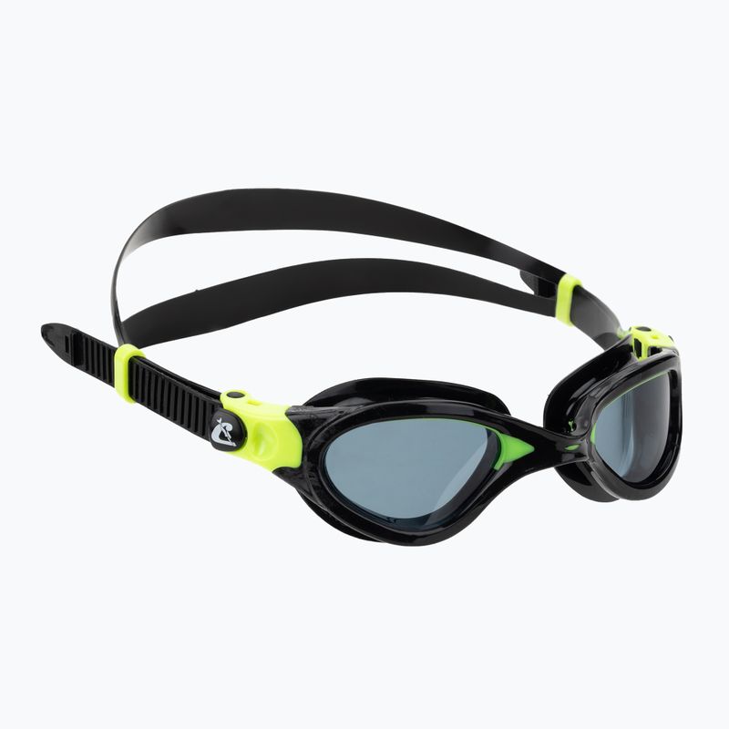 Окуляри для плавання Cressi Flash black/lime smoked