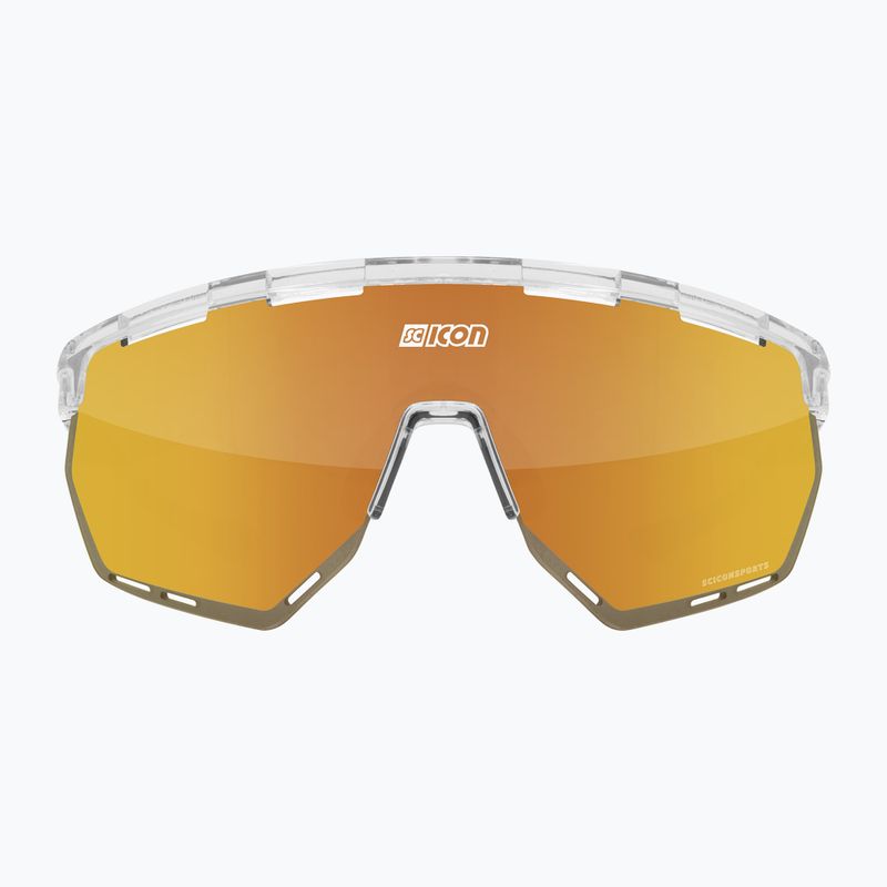 Окуляри велосипедні SCICON Aerowing Crystal Gloss/Scnpp Multimirror Bronze 3
