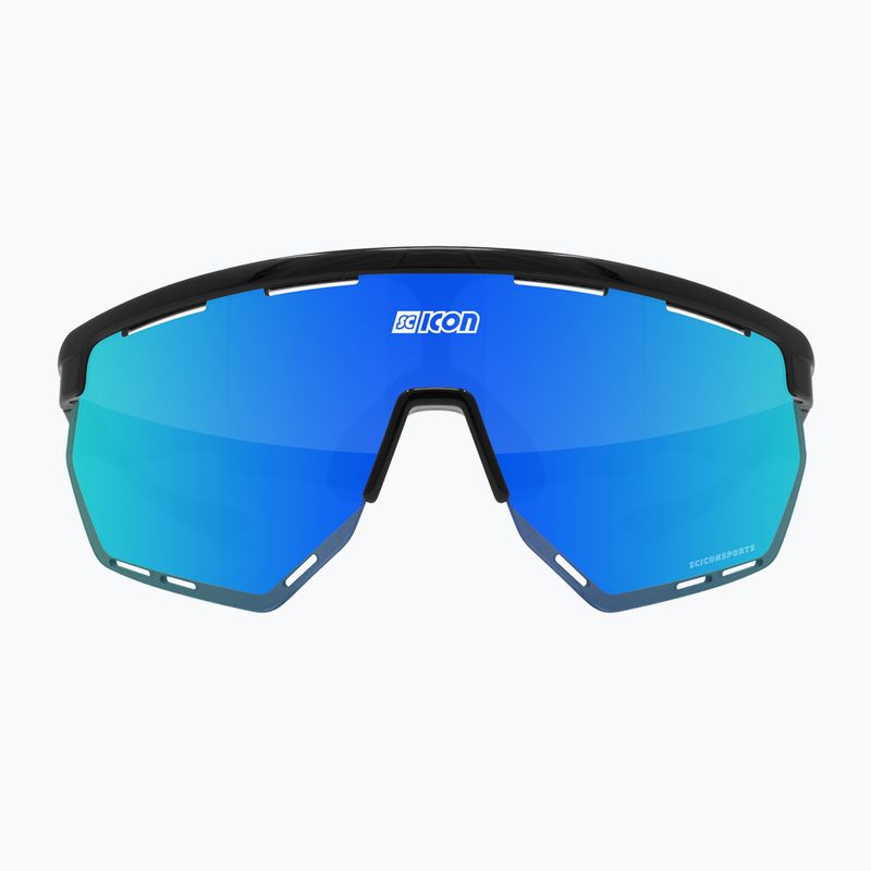 Окуляри велосипедні SCICON Aerowing black gloss/scnpp multimirror blue EY26030201 3