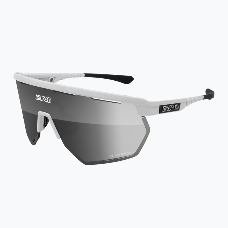 Окуляри велосипедні SCICON Aerowing white gloss/scnpp multimirror silver EY26080802 2