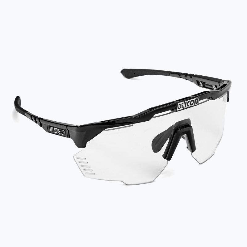 Окуляри велосипедні SCICON Aeroshade Kunken black gloss/scnpp photocromic silver EY31010200