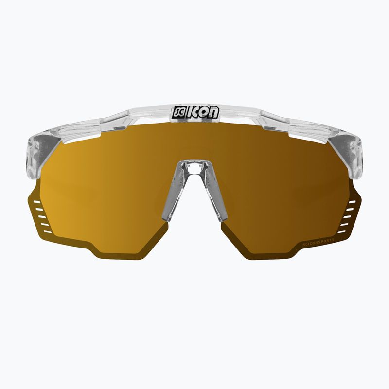 Окуляри велосипедні SCICON Aeroshade Kunken crystal gloss/scnpp multimirror bronze EY31070700 3