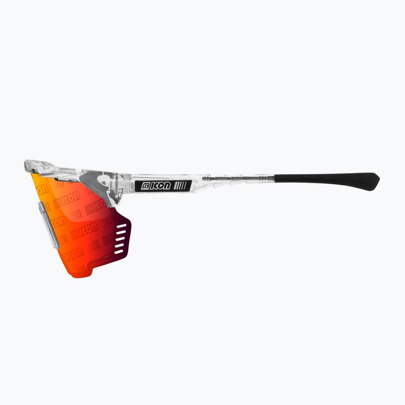 Окуляри велосипедні SCICON Aeroshade Kunken crystal gloss/scnpp monogram multimirror red EY31130700 4