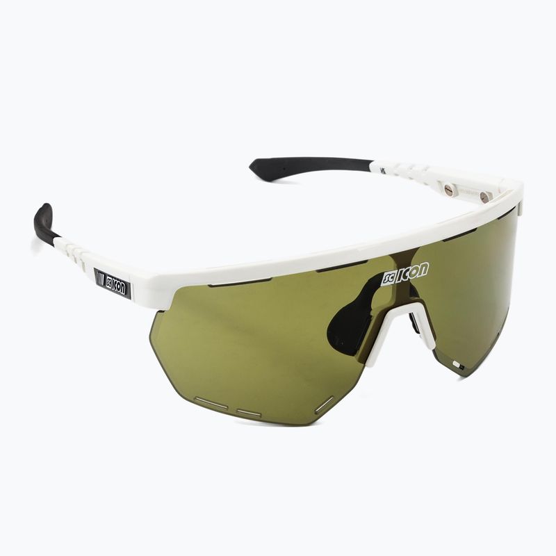 Окуляри велосипедні SCICON Aerowing white gloss/scnpp green trail EY26150800 2