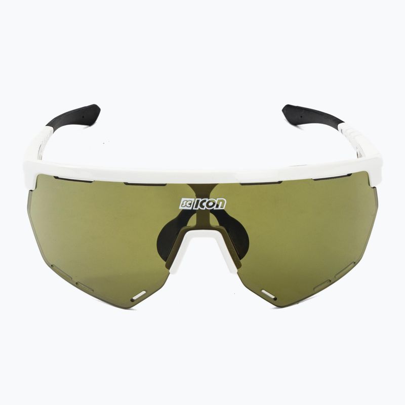 Окуляри велосипедні SCICON Aerowing white gloss/scnpp green trail EY26150800 4