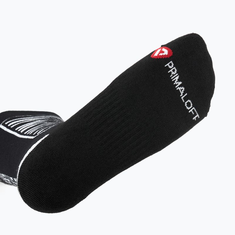Шкарпетки гірськолижні Mico Heavy Weight Superthermo Primaloft Merino Ski nero bianco 4