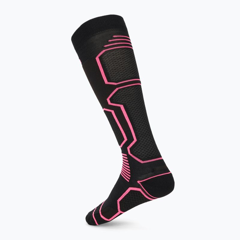 Шкарпетки гірськолижні Mico Medium Weight Warm Control Ski nero fucsia fluo 2